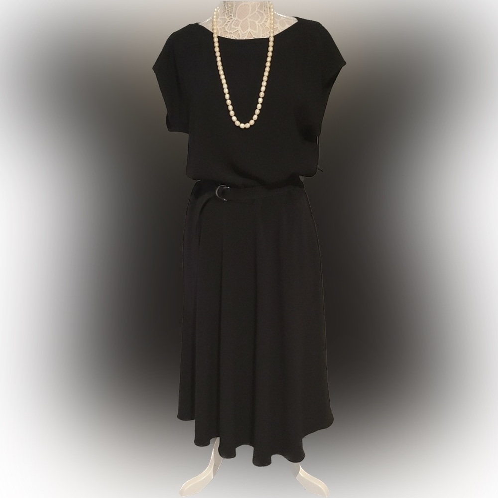 WORTH Cap Sleeve Midi Dress